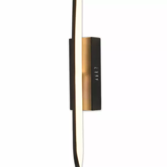 Настенный светильник Escada Adoptive 563/A LED, Черный, Белый, Теплый белый