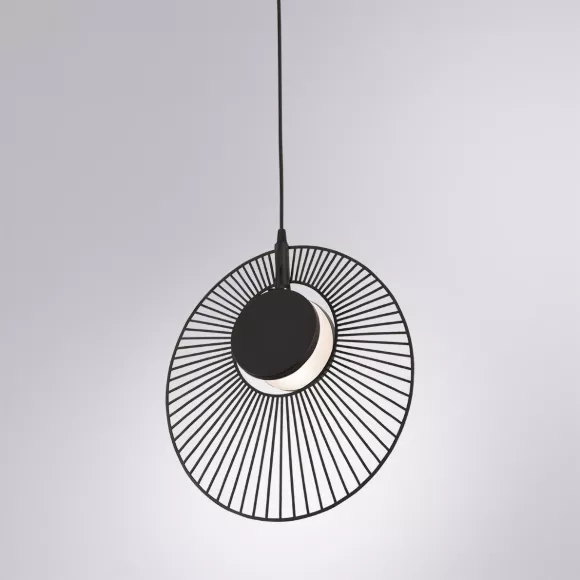 Подвесной светильник Arte Lamp Layla A2808SP-1BK, Черный, Нейтральный белый, Металл Подвесной светильник Arte Lamp Layla A2808SP-1BK, Черный, Нейтральный белый, Металл