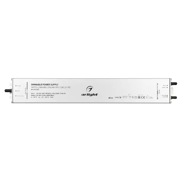 Блок питания Arlight ARPV-LG48400-LINEAR-PFC-DALI2-PD (48V, 8.3A, 400W) 037926
