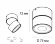 Накладной спот Italline IT02-010 black 4000K