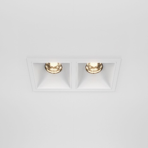 Встраиваемый светильник Maytoni Technical Alfa LED DL043-02-10W3K-SQ-W