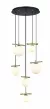 Каскадная люстра iLamp Golden 2134-6D BR+MBK