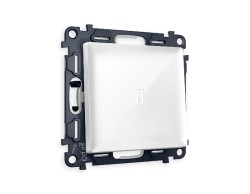 Комплект механизма 1-кл выключателя с подсветкой Ambrella Volt Alfa MA102015