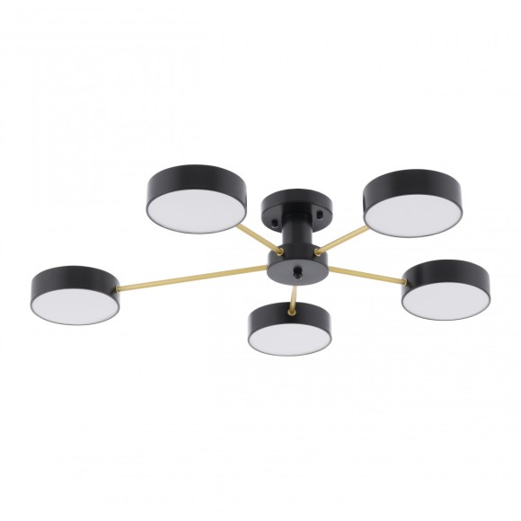 Потолочная светодиодная люстра Arte Milano FERRARA 252006/5 Bk/Bk