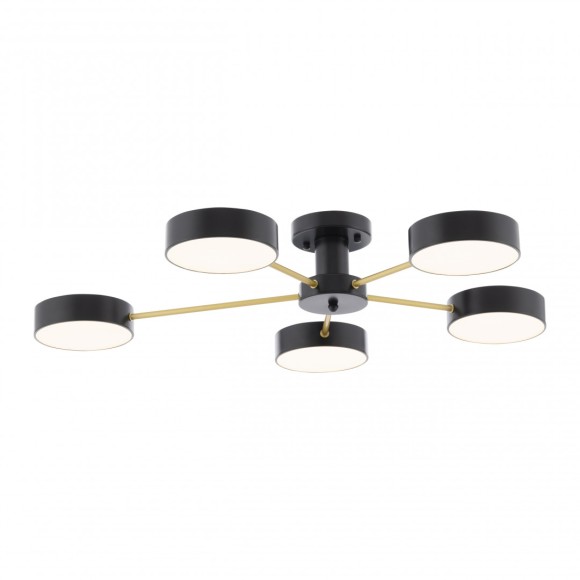 Потолочная светодиодная люстра Arte Milano FERRARA 252006/5 Bk/Bk