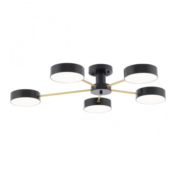 Потолочная светодиодная люстра Arte Milano FERRARA 252006/5 Bk/Bk