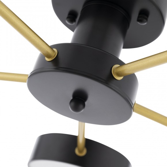 Потолочная светодиодная люстра Arte Milano FERRARA 252006/5 Bk/Bk