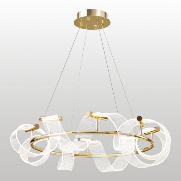 Подвесная светодиодная люстра Lussole Knox LSP-7415