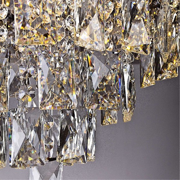 Потолочная светодиодная люстра LED4U L9437-500 CR с УД