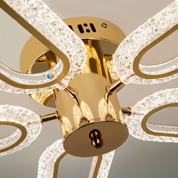 Потолочная люстра с пультом управления LED4U L8450-5