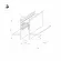 Схема размеров шинопровод встраиваемый Arlight MAG-ORIENT-TRACK-2653-FDW-1000 (BK, FLAT) 041436
