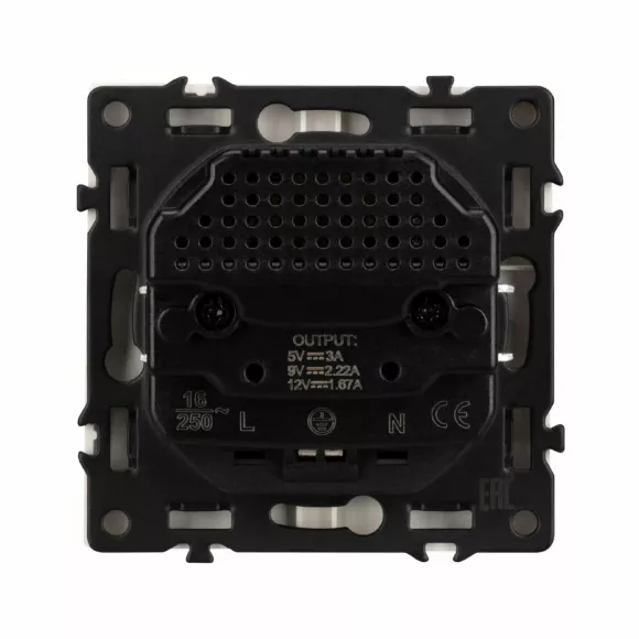 Розетка зк со шторками с USB тип А+С софт-тач белый кварц Arlight SCT-MUAC-SFPL-WH (250V, 16A) 054284(1)