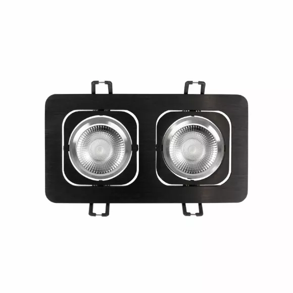 Встраиваемый светильник Loft IT Trick 10342/2 Black, вид сверху Встраиваемый светильник Loft IT Trick 10342/2 Black, вид сверху