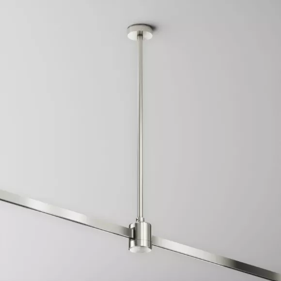 Крепление потолочное с прямым коннектором питания Maytoni Flarity TRA158C-IPCL1-PT, Серебро, Алюминий, Германия