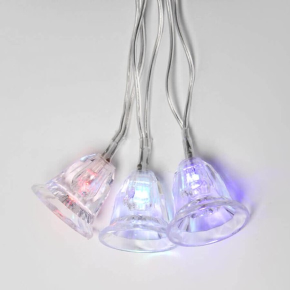 Светодиодная гирлянда (07919) Uniel Колокольчики 220V разноцветный ULD-S0280-020/DTA RGB IP20 BELLS