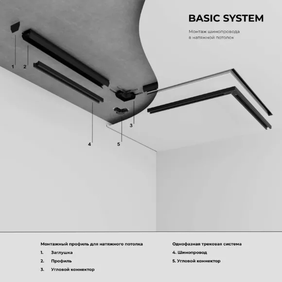 Трековый однофазный светильник Elektrostandard Basic System 85900/01 4690389220470 a072218 Трековый однофазный светильник Elektrostandard Basic System 85900/01 4690389220470 a072218