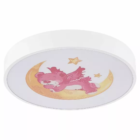 Потолочный светильник Natali Kovaltseva Kids INNOVATION STYLE 83122, Белый, От теплого до холодного, Металл