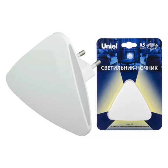 Светильник-ночник Uniel DTL-320 Треугольник/White/Sensor UL-00007223, вид снизу