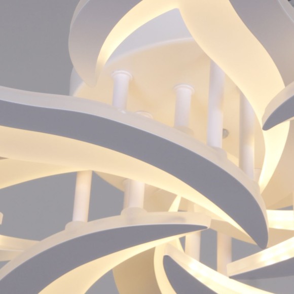 Потолочная светодиодная люстра Reluce 20150-0.3-4+4 WH