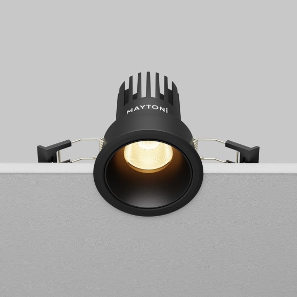 Встраиваемый светильник Maytoni Dip DL115-10W-2.7K-B