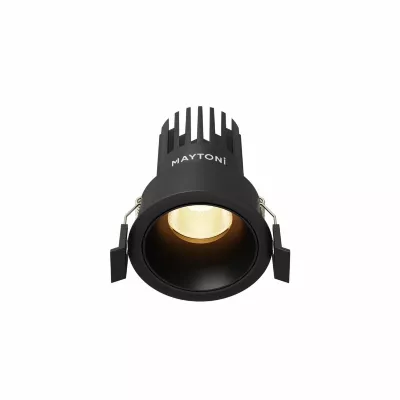 Встраиваемый светильник Maytoni Dip DL115-10W-2.7K-B