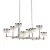 Подвесная люстра Delight Collection MD21020075 MD21020075-8B satin nickel
