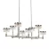 Подвесная люстра Delight Collection MD21020075 MD21020075-8B satin nickel