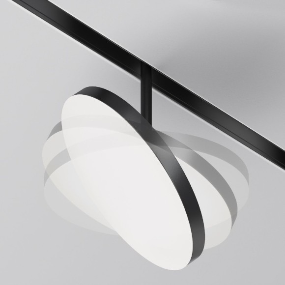 Трековый магнитный светильник Maytoni Plato TR131-2-15W4K-B