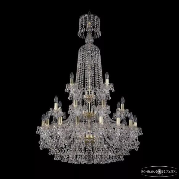 Подвесная люстра Bohemia Ivele Crystal 1409/16+8+4/300/XL-130/3d G Подвесная люстра Bohemia Ivele Crystal 1409/16+8+4/300/XL-130/3d G