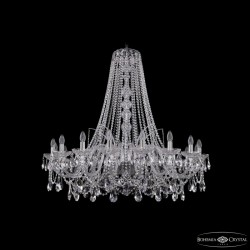 Подвесная люстра Bohemia Ivele Crystal 1411/18/400/h-113 Ni