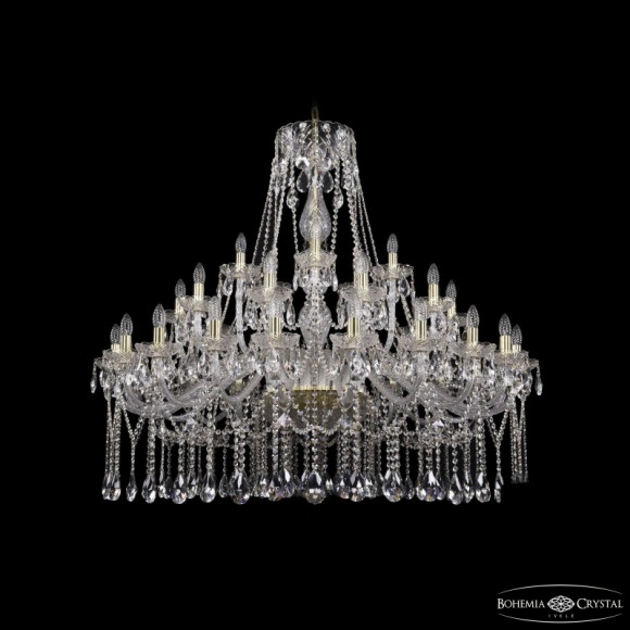 Подвесная люстра Bohemia Ivele Crystal 1413/20+10+5/460 G