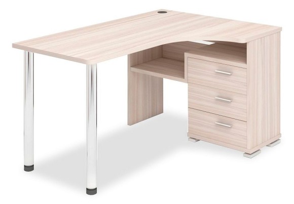 Стол компьютерный Домино СР-132С-150 К-ПРАВ MER_SR-132S-150_K-PRAV