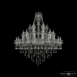 Подвесная люстра Bohemia Ivele Crystal 1415/24+12+6/530 Ni