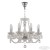 Подвесная люстра Bohemia Ivele Crystal 101/8/165 Ni