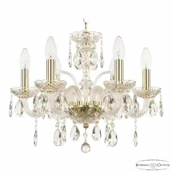 Подвесная люстра Bohemia Ivele Crystal 118/6/141 G Подвесная люстра Bohemia Ivele Crystal 118/6/141 G