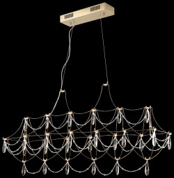 Подвесная светодиодная люстра Wertmark Felicia WE336.24.323