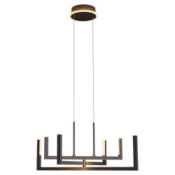 Подвесная светодиодная люстра Lussole Crenshaw LSP-7009