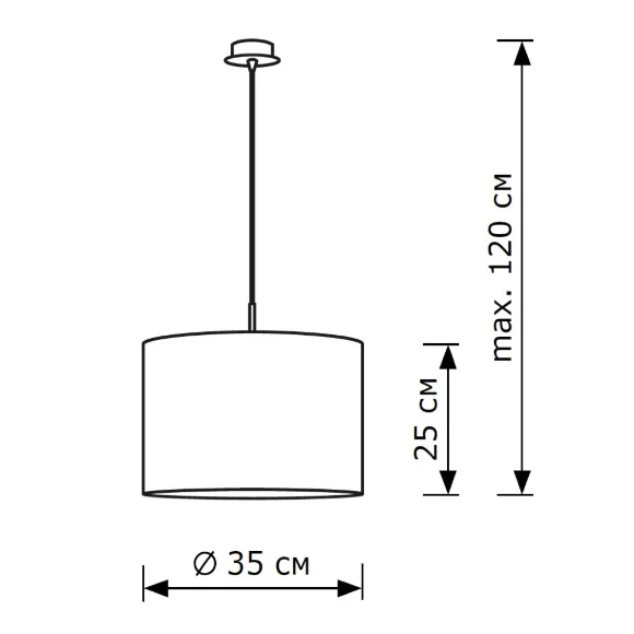 Подвесной светильник LightHall Alicen 35 LH022027, Модерн, Серый