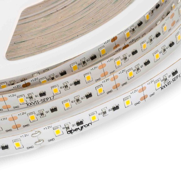 Светодиодная лента Apeyron 12В ПРО 14,4Вт/м smd2835 60д/м IP20 1200Лм/мЛм/м 20м 4000К 00-141