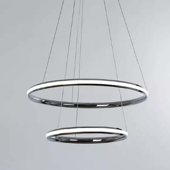 Подвесной светильник Arte Lamp Meridiana A2198SP-2CC, Хром, Белый, От теплого до холодного Подвесной светильник Arte Lamp Meridiana A2198SP-2CC, Хром, Белый, От теплого до холодного