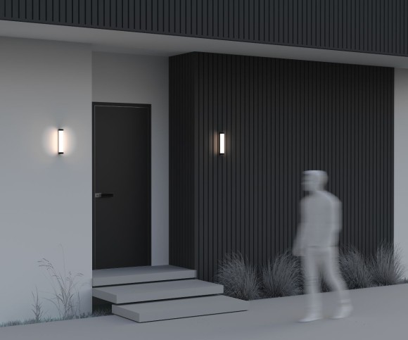 Уличный настенный светильник Maytoni Rounge O482WL-L12B3K