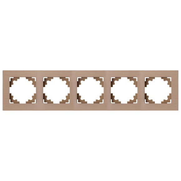 Рамка 5-местная Stekker Катрин MFR00-7005-02 50026