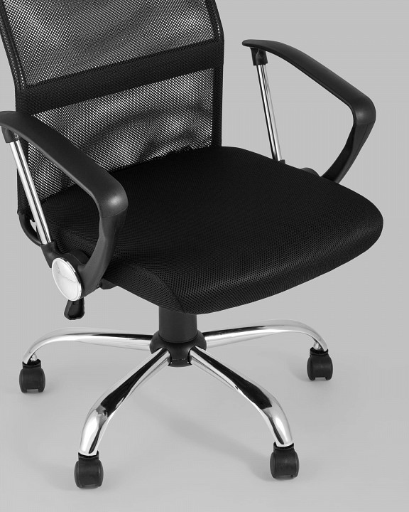 Кресло компьютерное Topchairs Benefit SGR_D-200_black