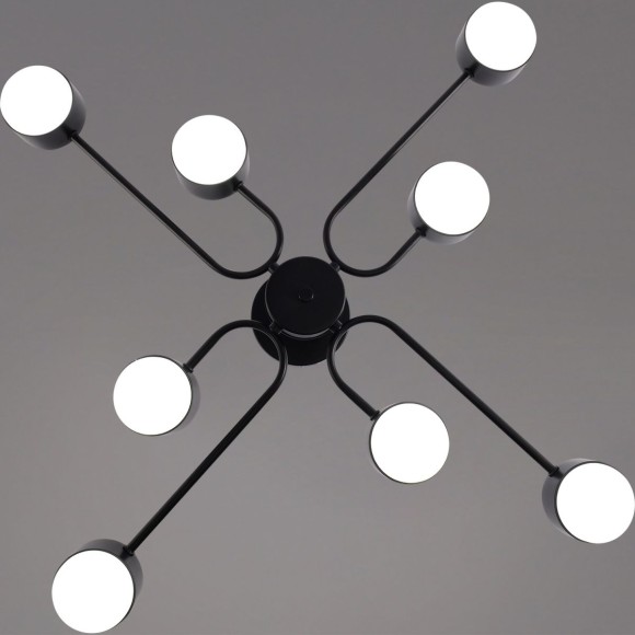 Люстра на штанге Reluce 03708-0.3-08 BK GX53