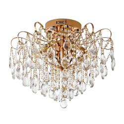 Потолочная люстра с пультом управления Modelux ML.1702.6 GD