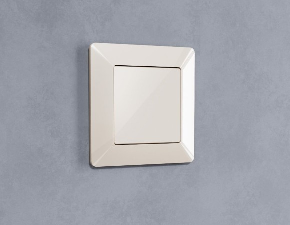 Рамка одноместная Ambrella Volt Line AF110301