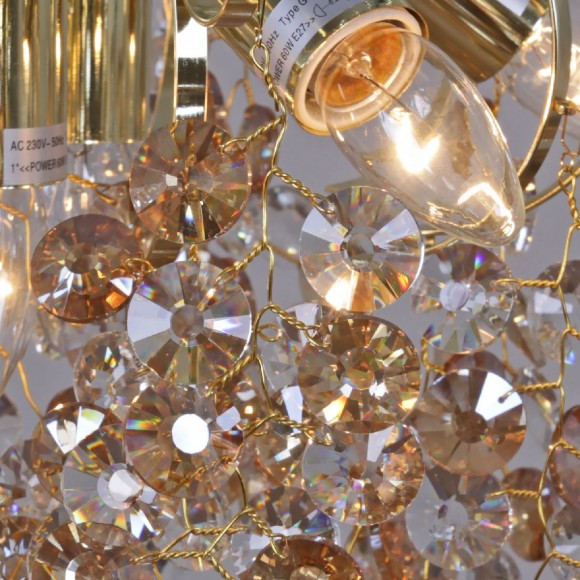 Подвесная люстра Reluce 02382-0.4-8+4 FFG