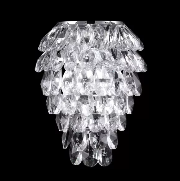 Бра Crystal Lux Charme CHARME AP3 CHROME/TRANSPARENT Бра Crystal Lux Charme CHARME AP3 CHROME/TRANSPARENT