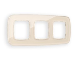 Рамка трехместная Ambrella Volt Radian OF320303