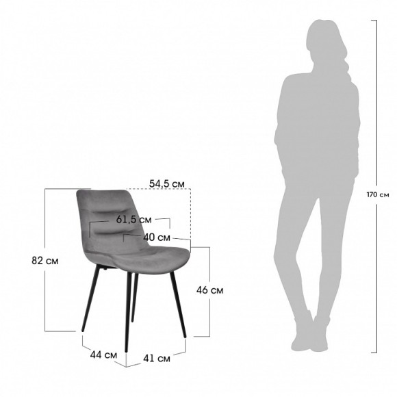 Стул Chester BDX_RF0051